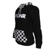 Stonr Black Checker Unisex Hoodie - American Weedster