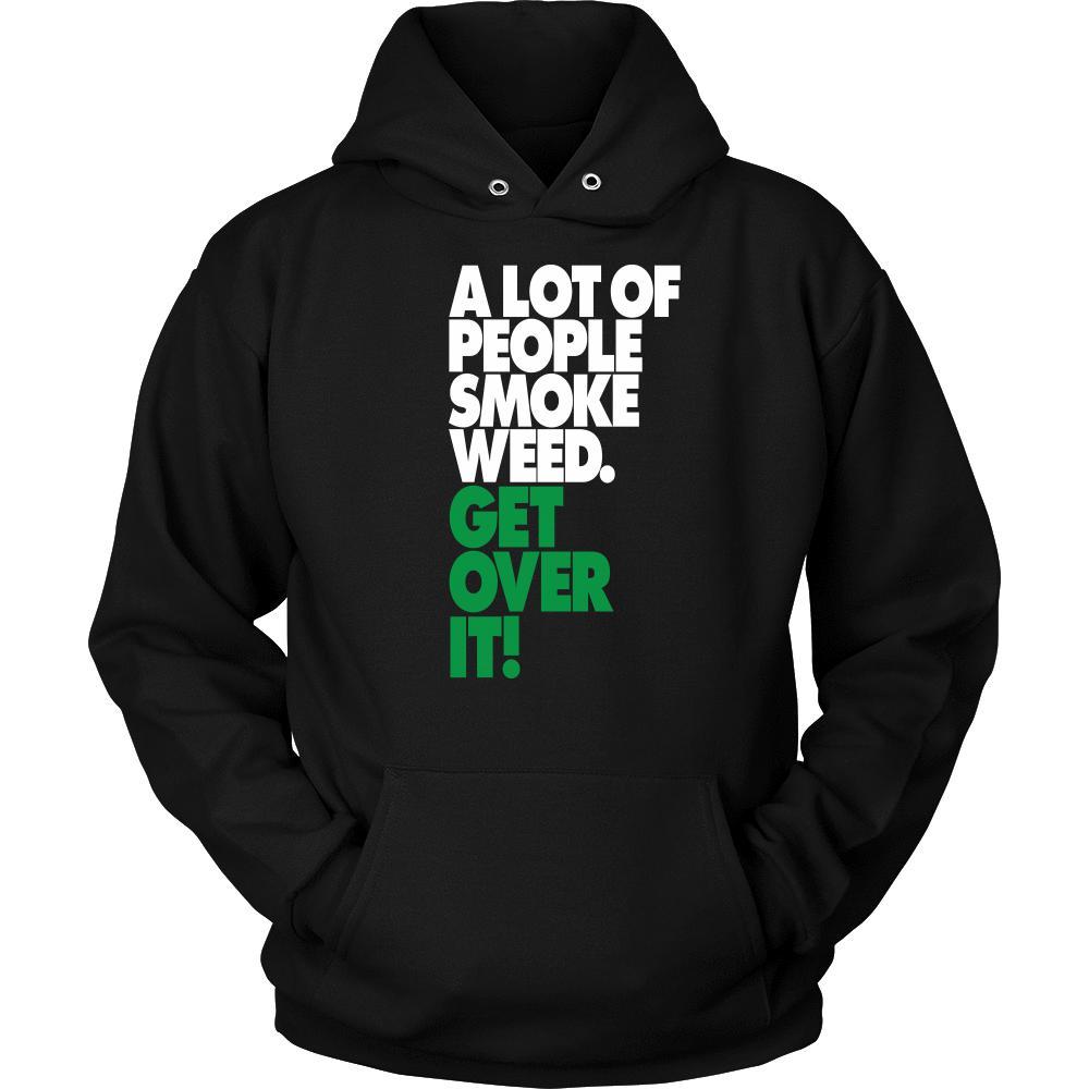 Get Over It! (White & Green) - American Weedster