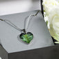 Elegant Green Dream Heart Necklace or Bracelet - American Weedster