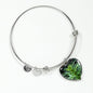 Elegant Green Dream Heart Necklace or Bracelet - American Weedster