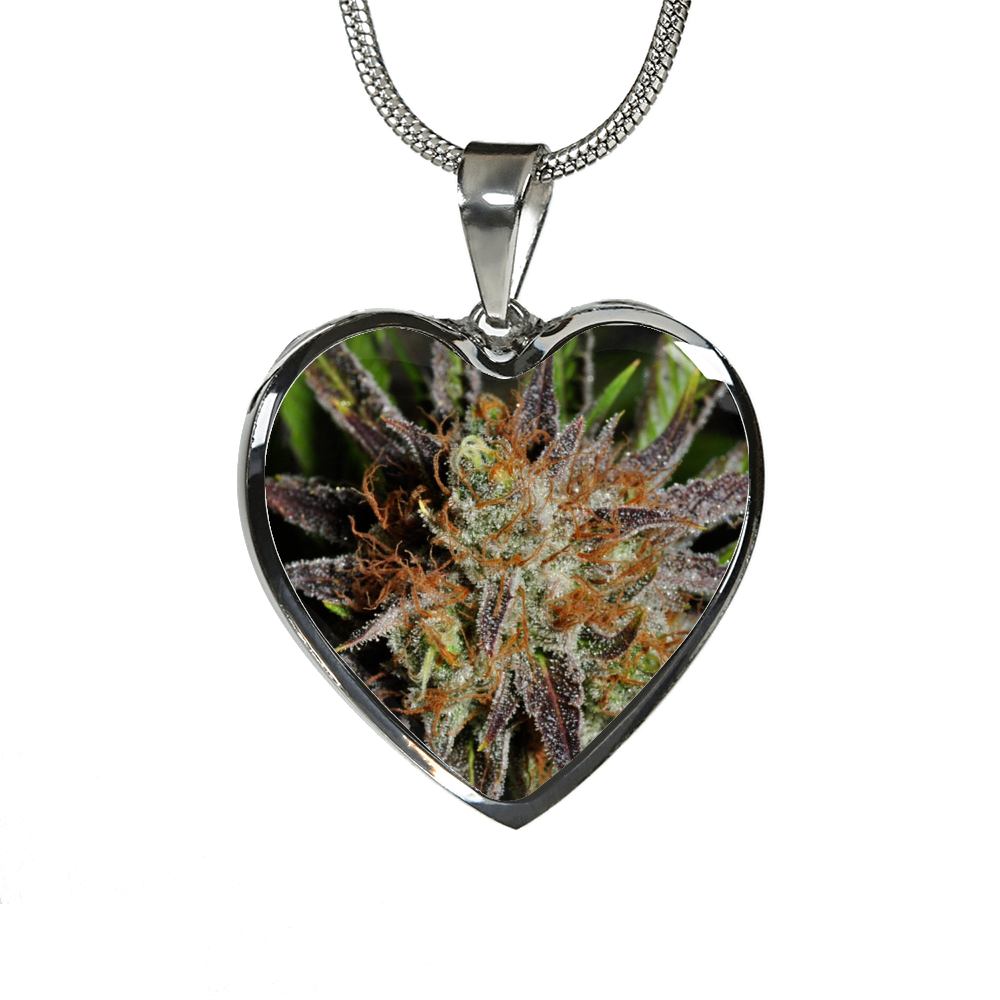 Elegant Nebula Heart Necklace or Bracelet - American Weedster