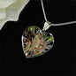 Elegant Nebula Heart Necklace or Bracelet - American Weedster