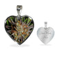 Elegant Nebula Heart Necklace or Bracelet - American Weedster