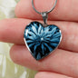 Gorgeous Blue Dream Heart Necklace or Bracelet - American Weedster