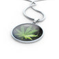 Green Leaf Necklace and Bangle - American Weedster