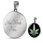 Healthcare Multicolor Leaf Luxury Necklace - American Weedster
