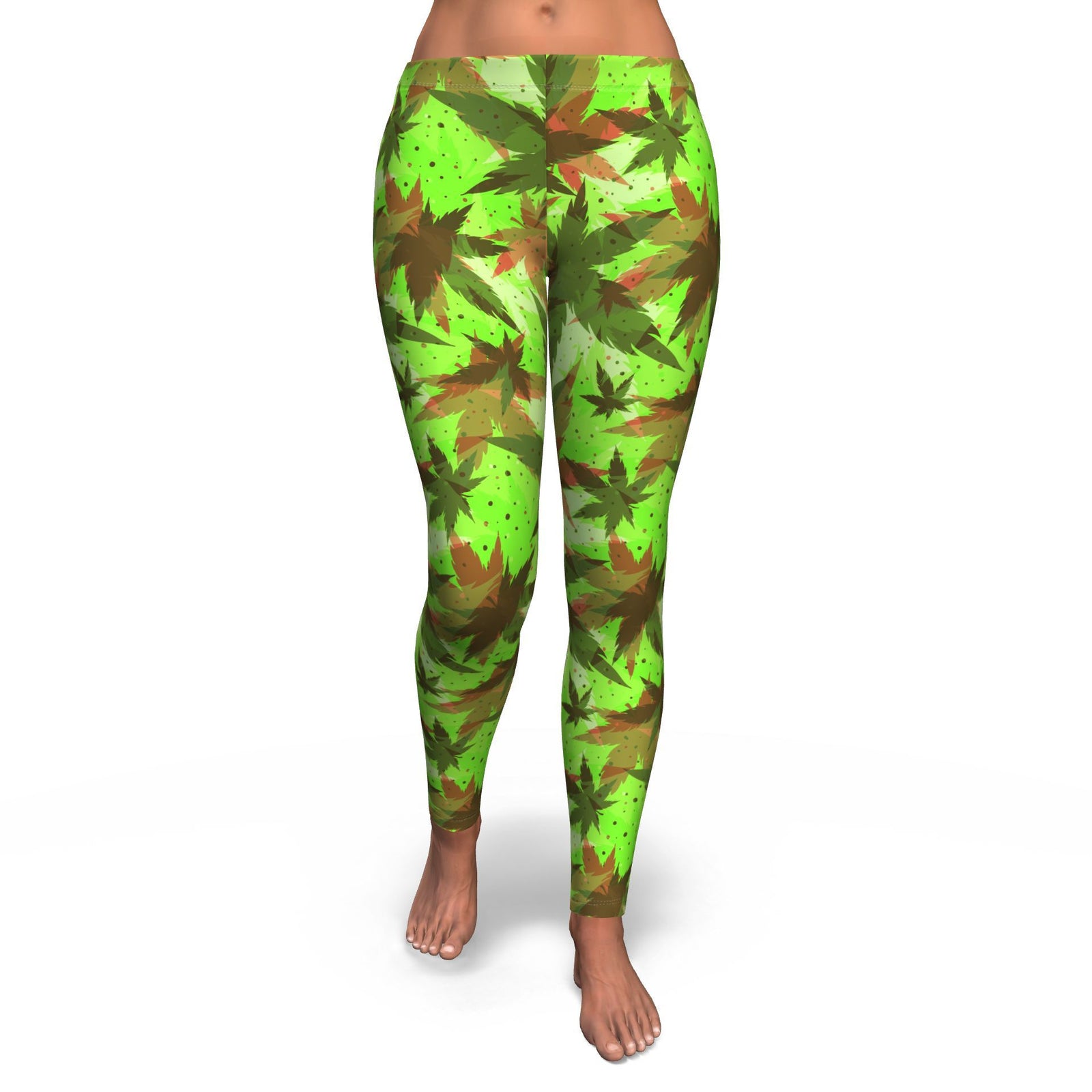 Dank Camo Leggings - American Weedster