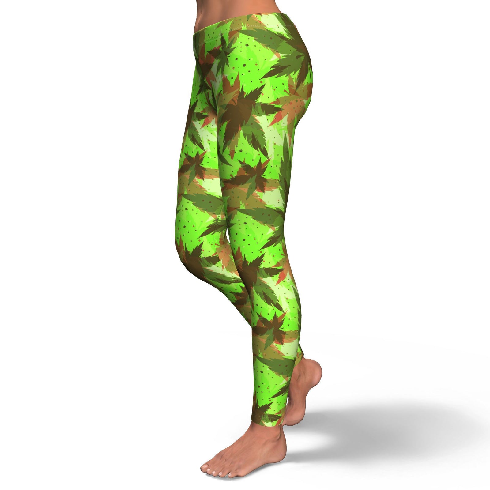 Dank Camo Leggings - American Weedster