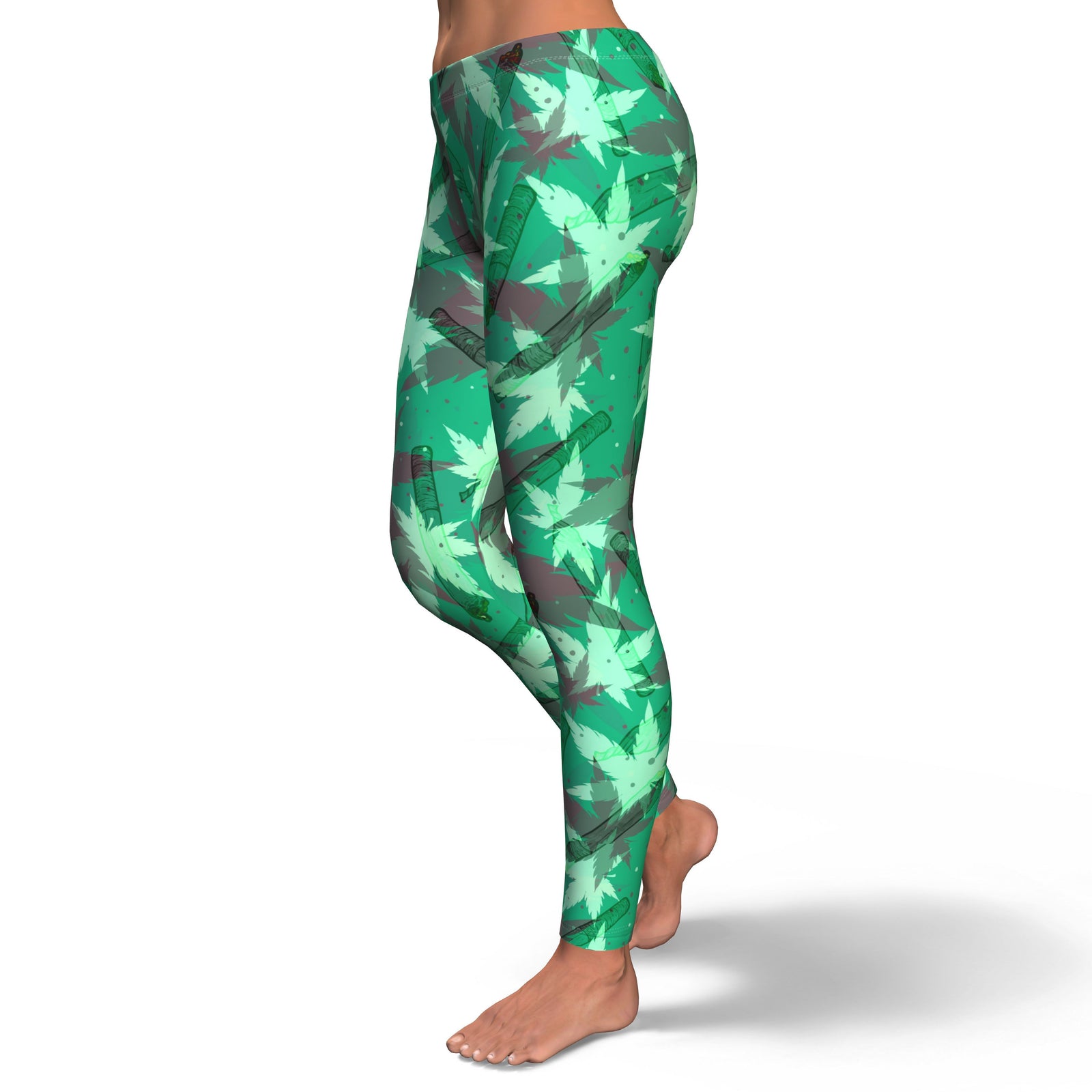 Fade Camo Leggings - American Weedster