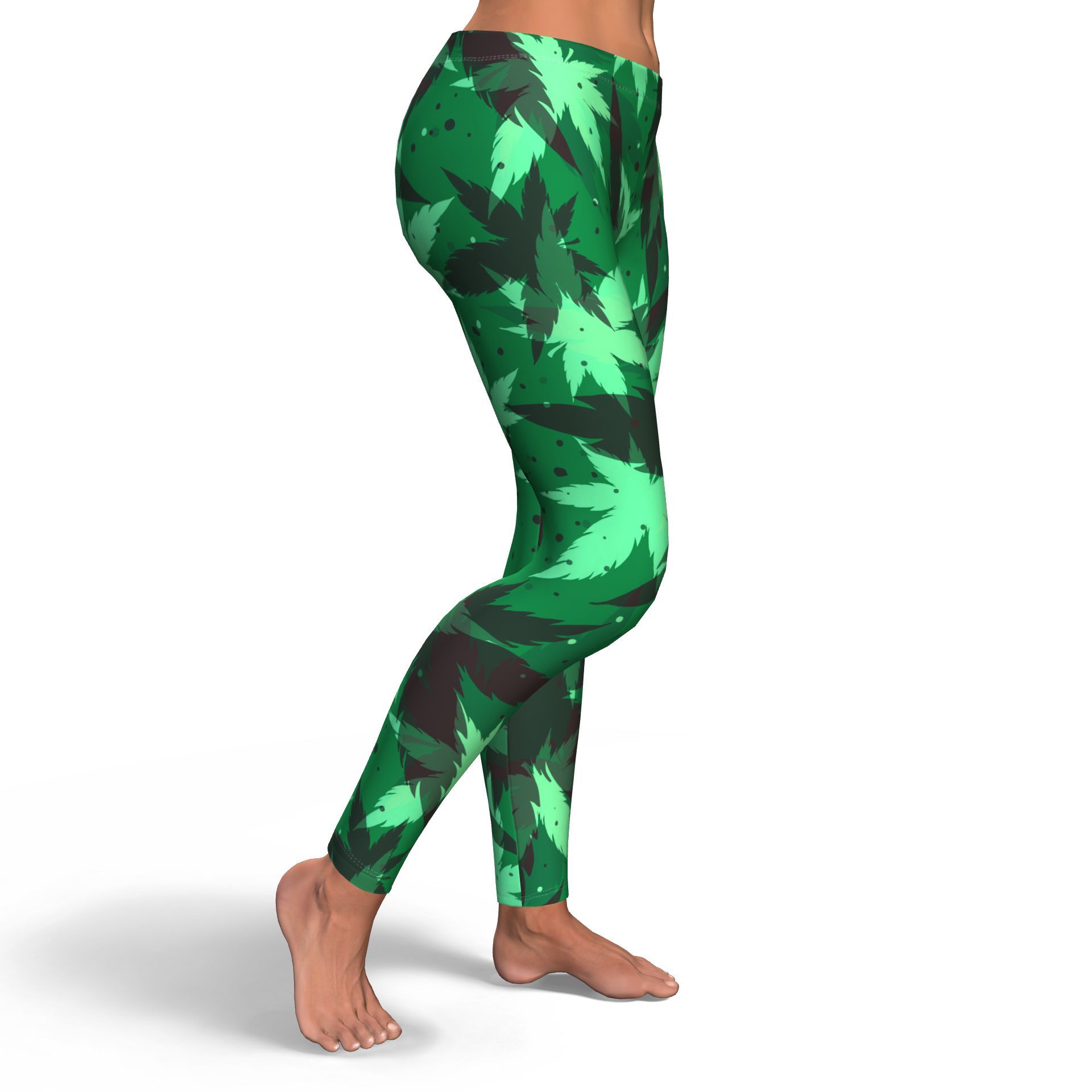 Kush Camo Leggings - American Weedster