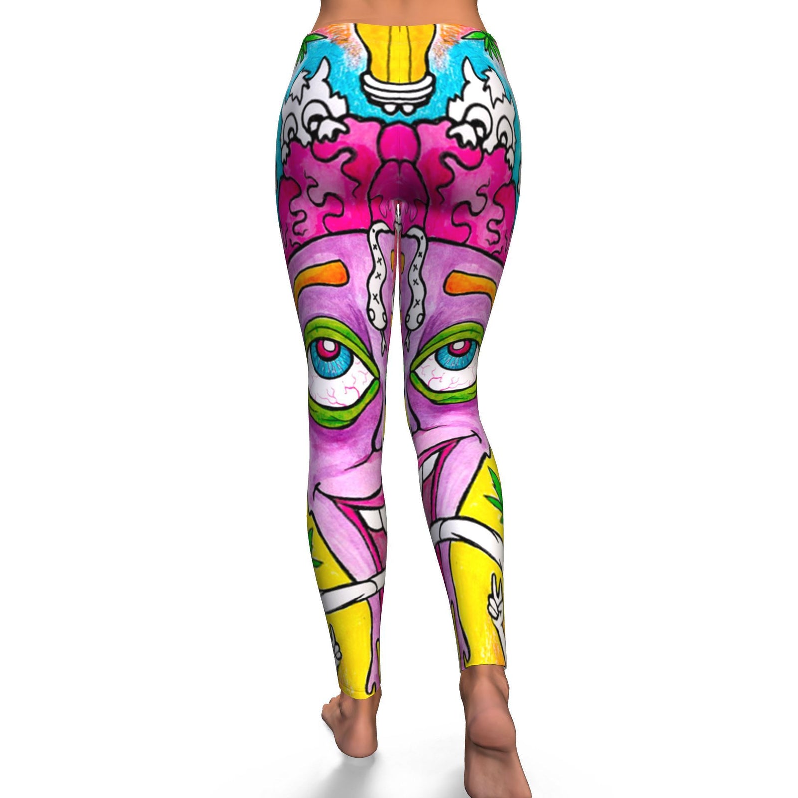 Lifted Purple Haze Leggings - American Weedster