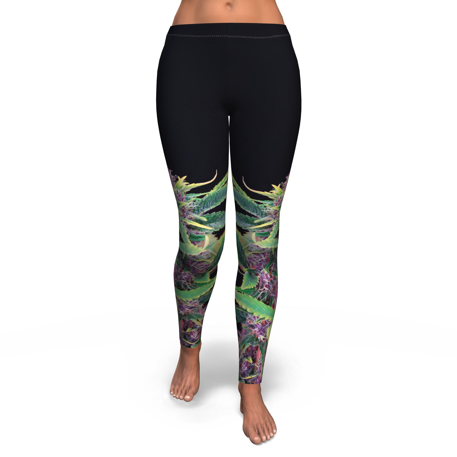 Purple Kush V2 Leggings - American Weedster