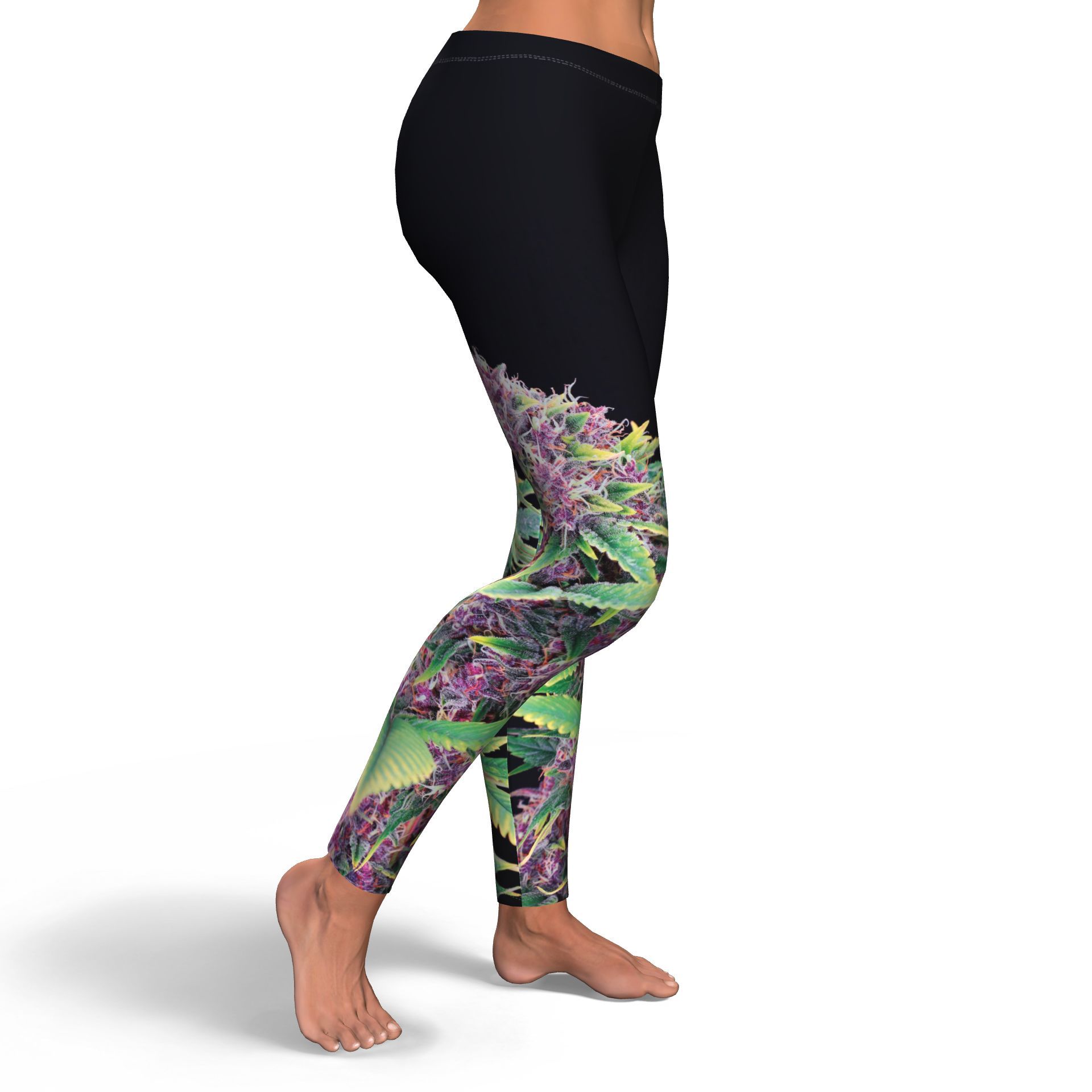 Purple Kush V2 Leggings - American Weedster