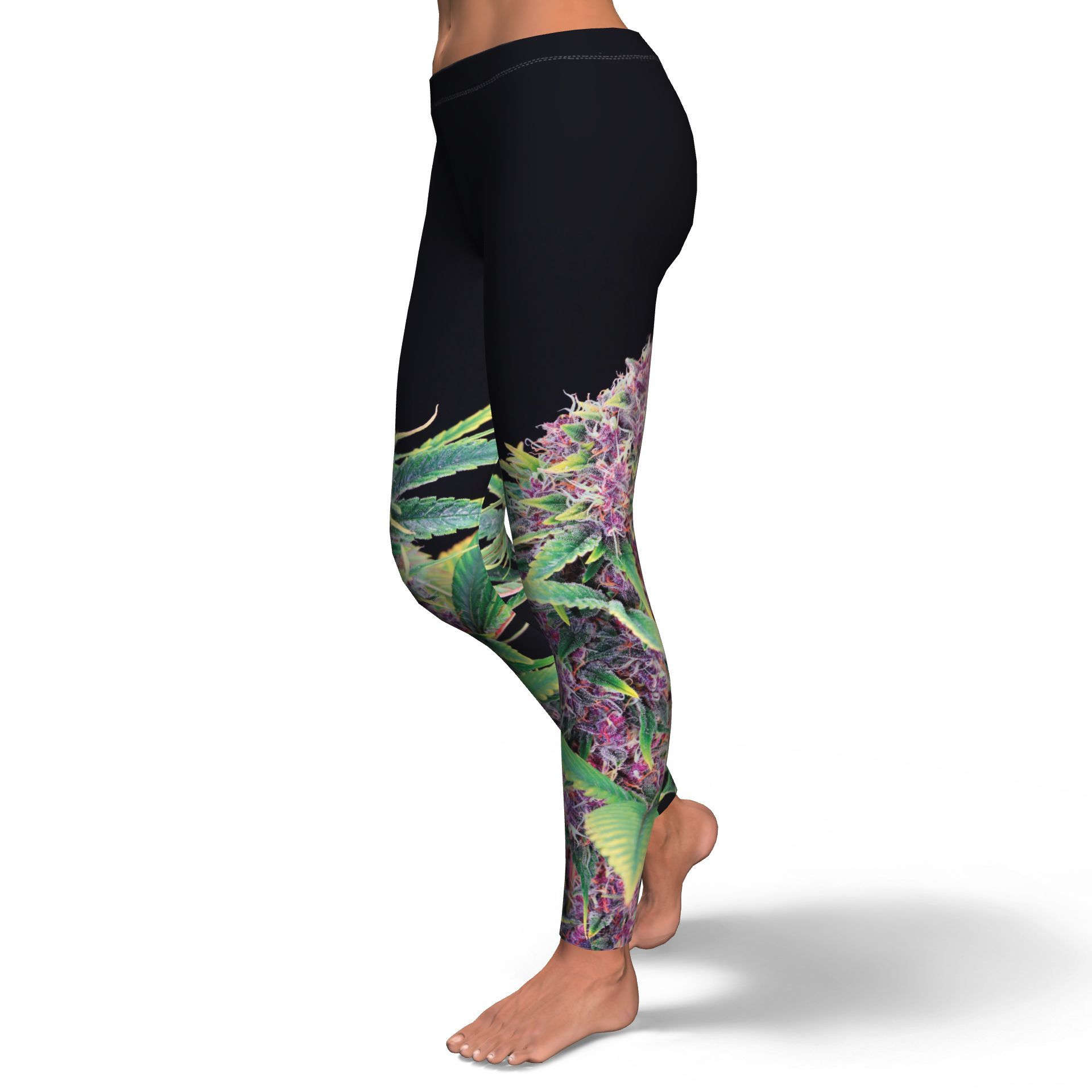 Purple Kush V2 Leggings - American Weedster