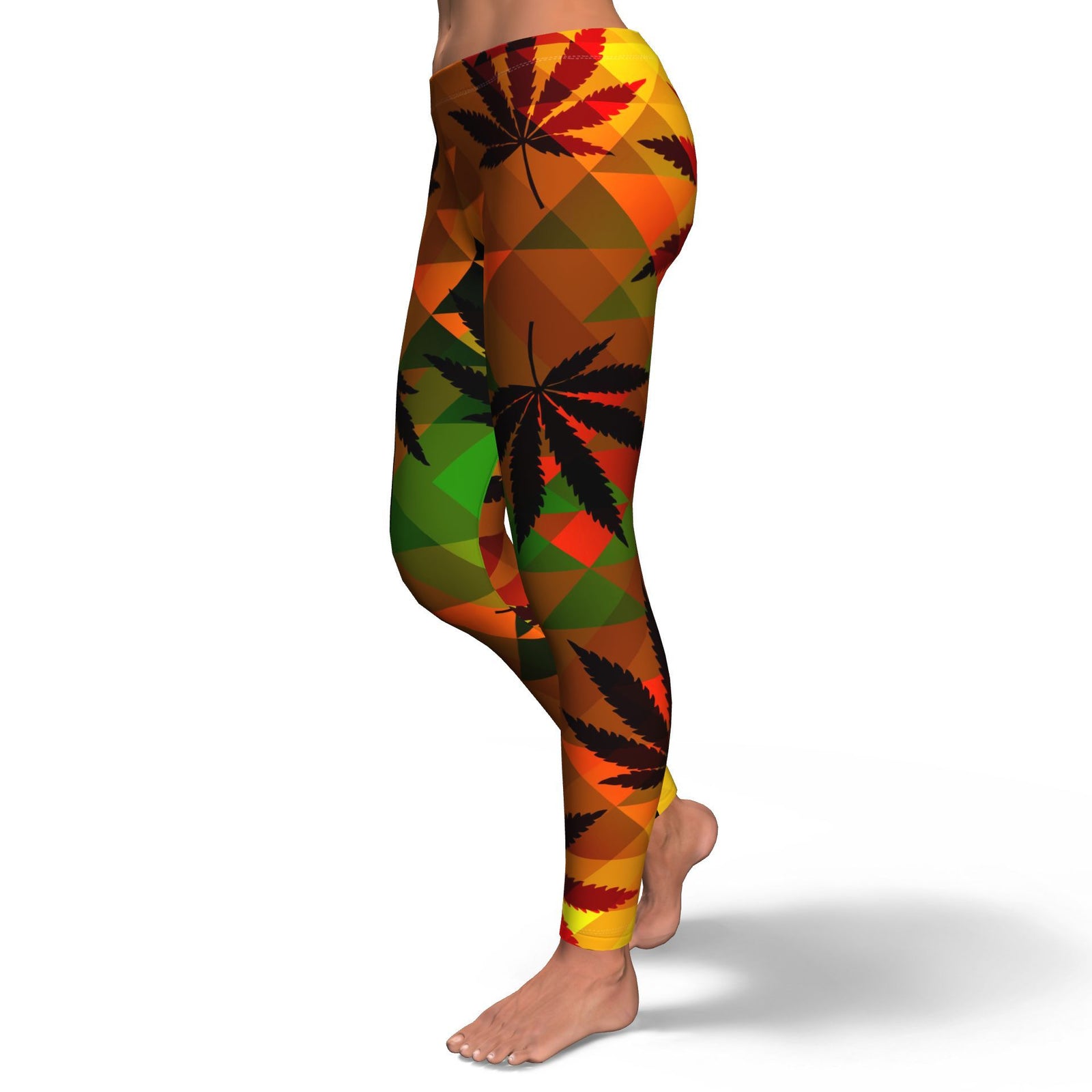 Pyramid Leggings - American Weedster