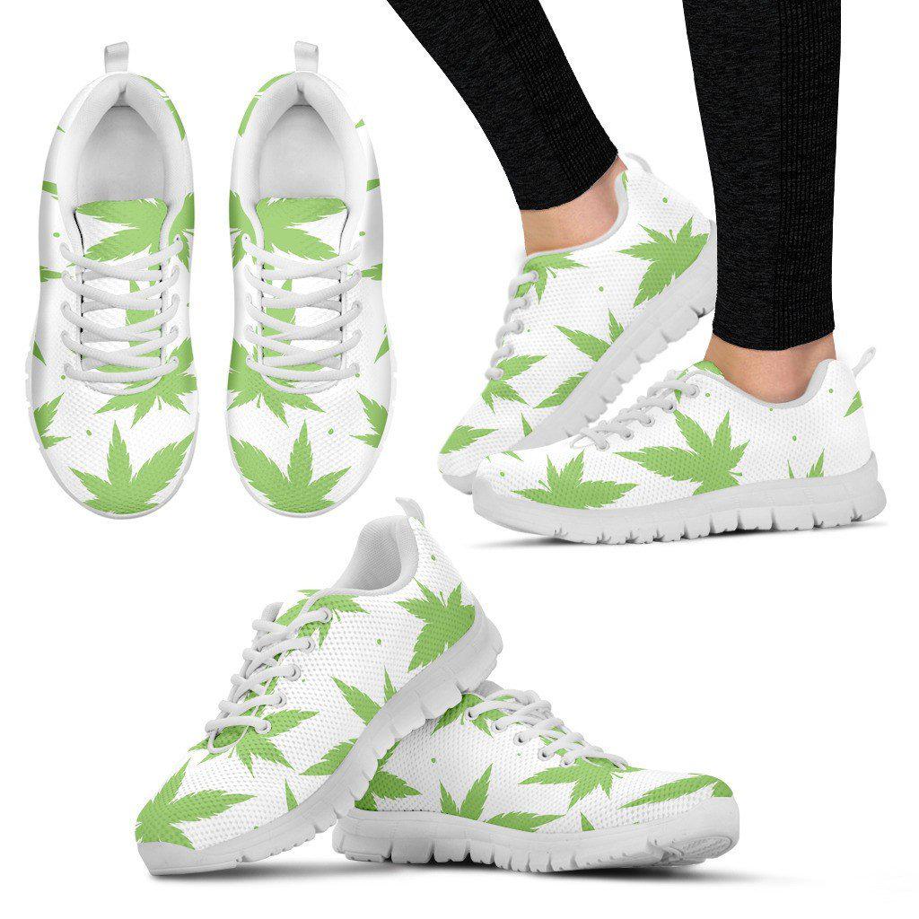 Lime Green Women Sneaker - American Weedster