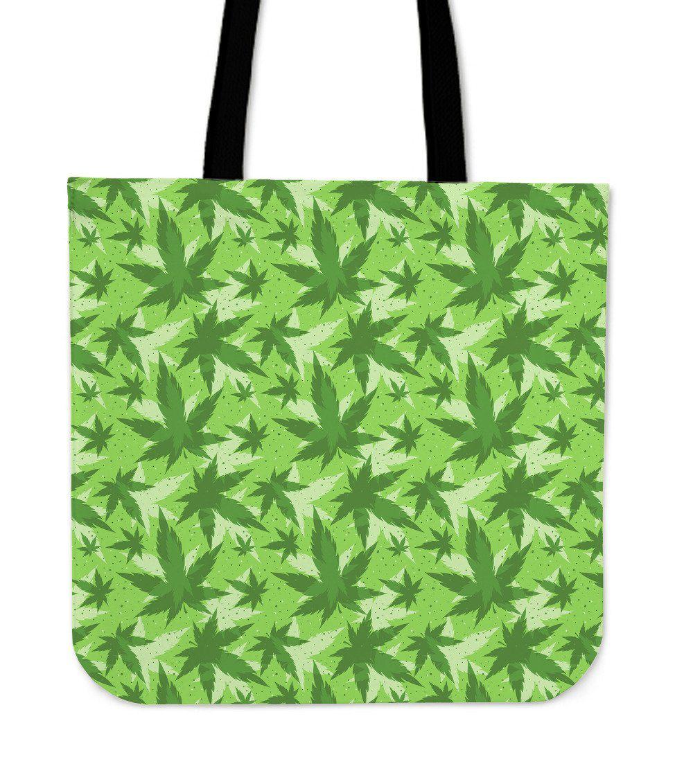 Lime Green Tote Bag - American Weedster