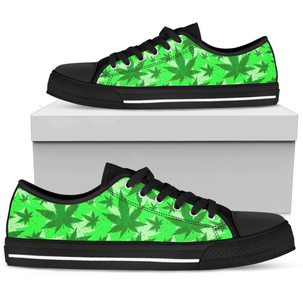 Lime Green Low Top Shoe - American Weedster