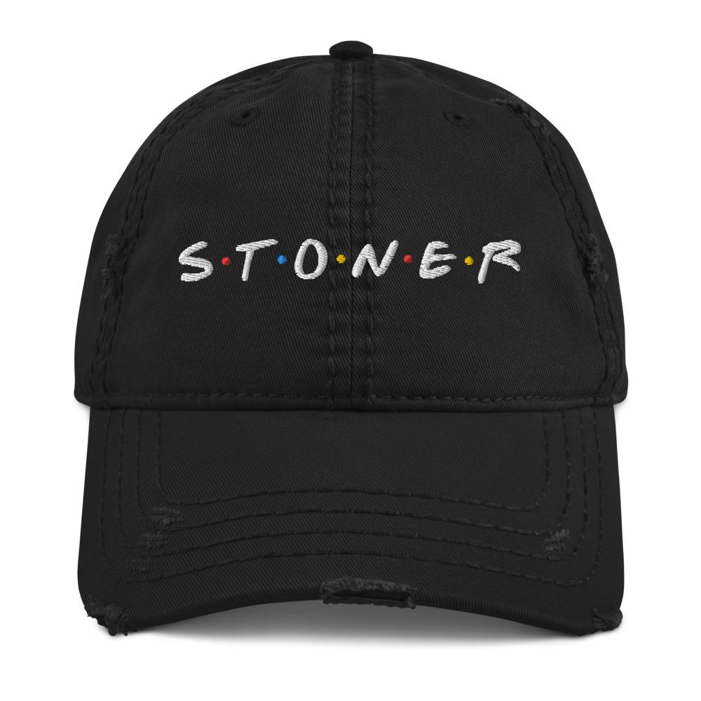 Stoner Distressed Dad Hat