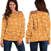 Icon Off Shoulder Sweater - American Weedster