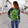 Kali Dank Off Shoulder Sweater - American Weedster