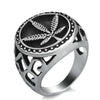 AW Stainless Steel Stoner Ring - American Weedster