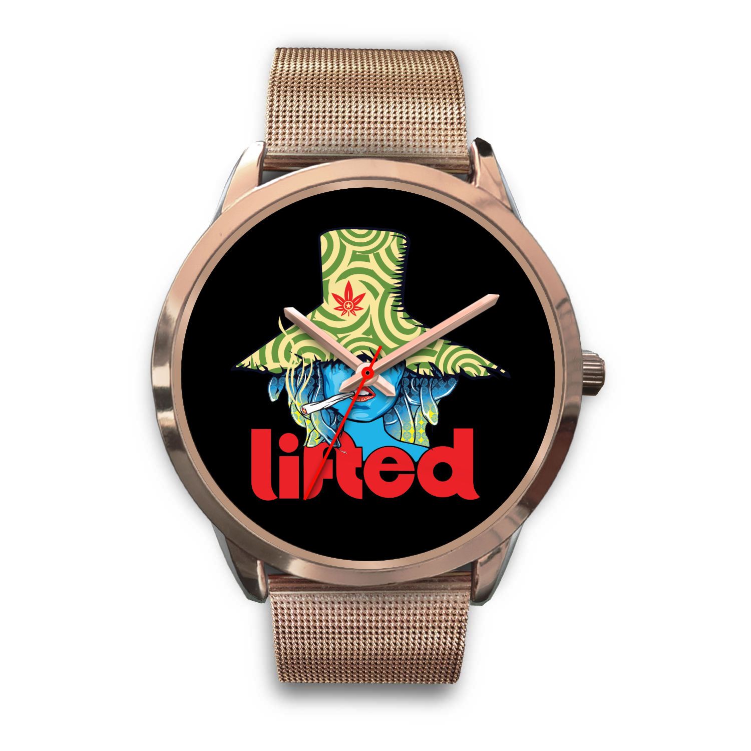Lifted Women Rose Gold Watch - American Weedster