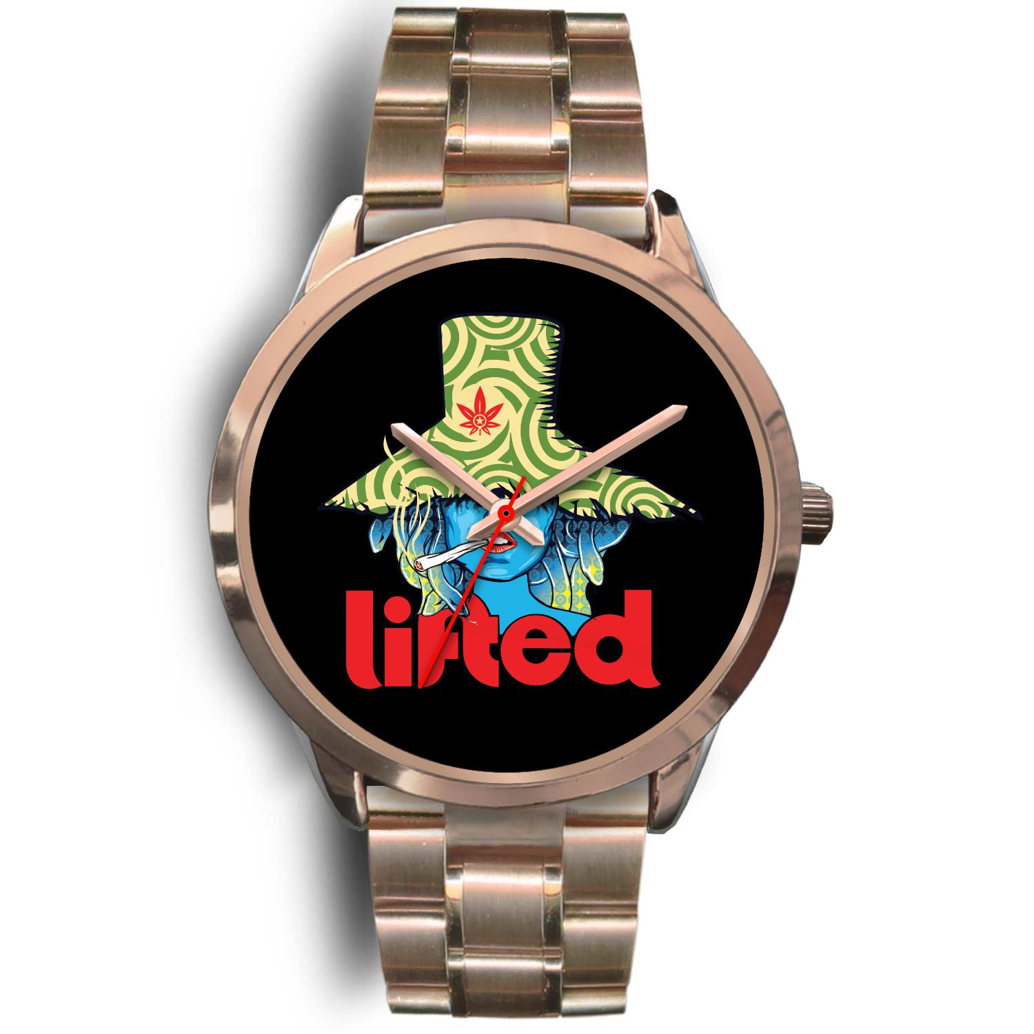 Lifted Women Rose Gold Watch - American Weedster