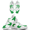 Green Leaf Women and Men Sneaker - American Weedster