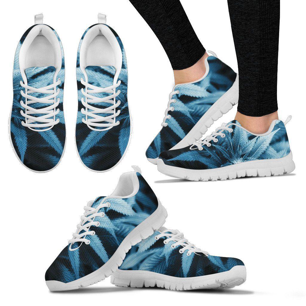 Blue Kush Women Sneakers - American Weedster