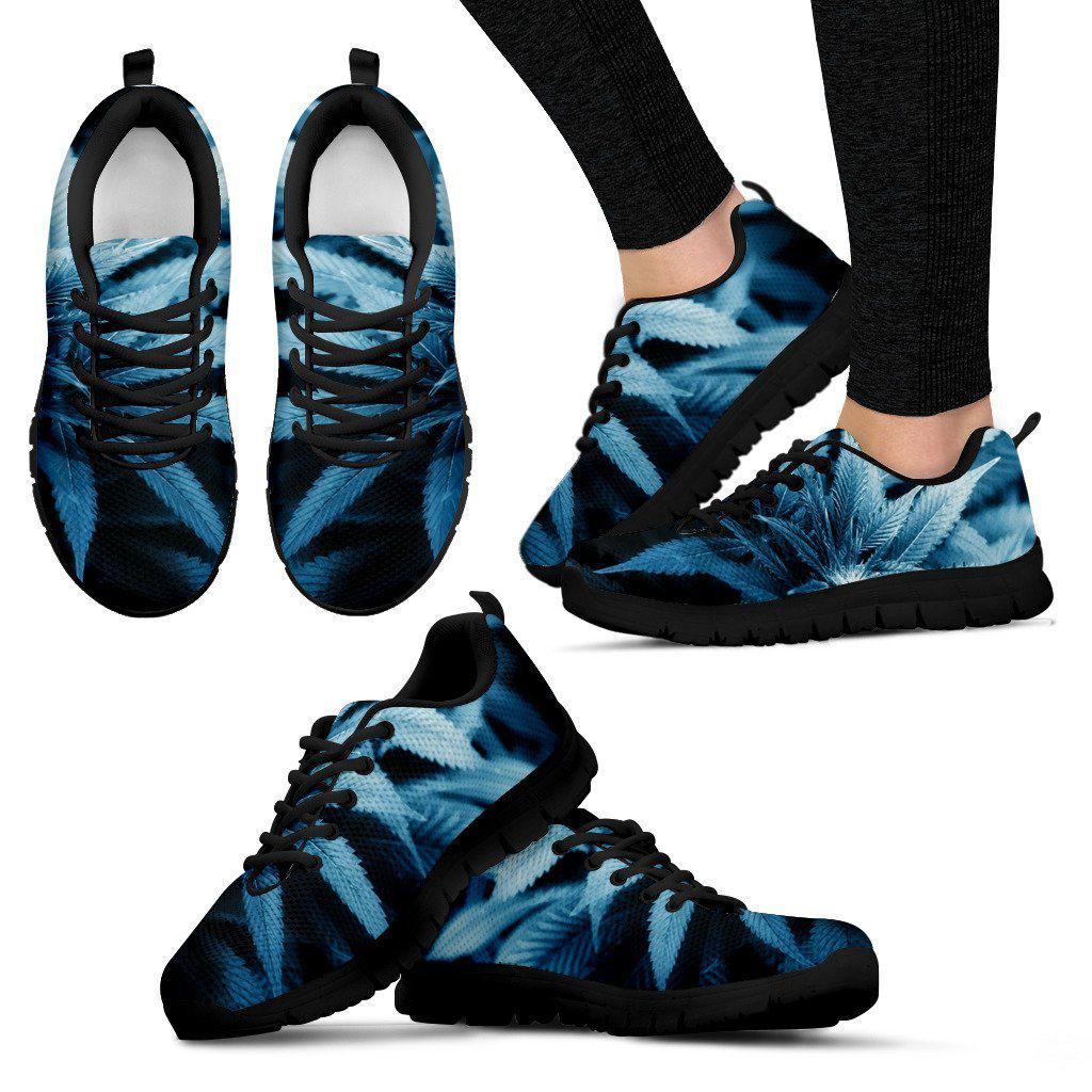 Blue Kush Women Sneakers - American Weedster