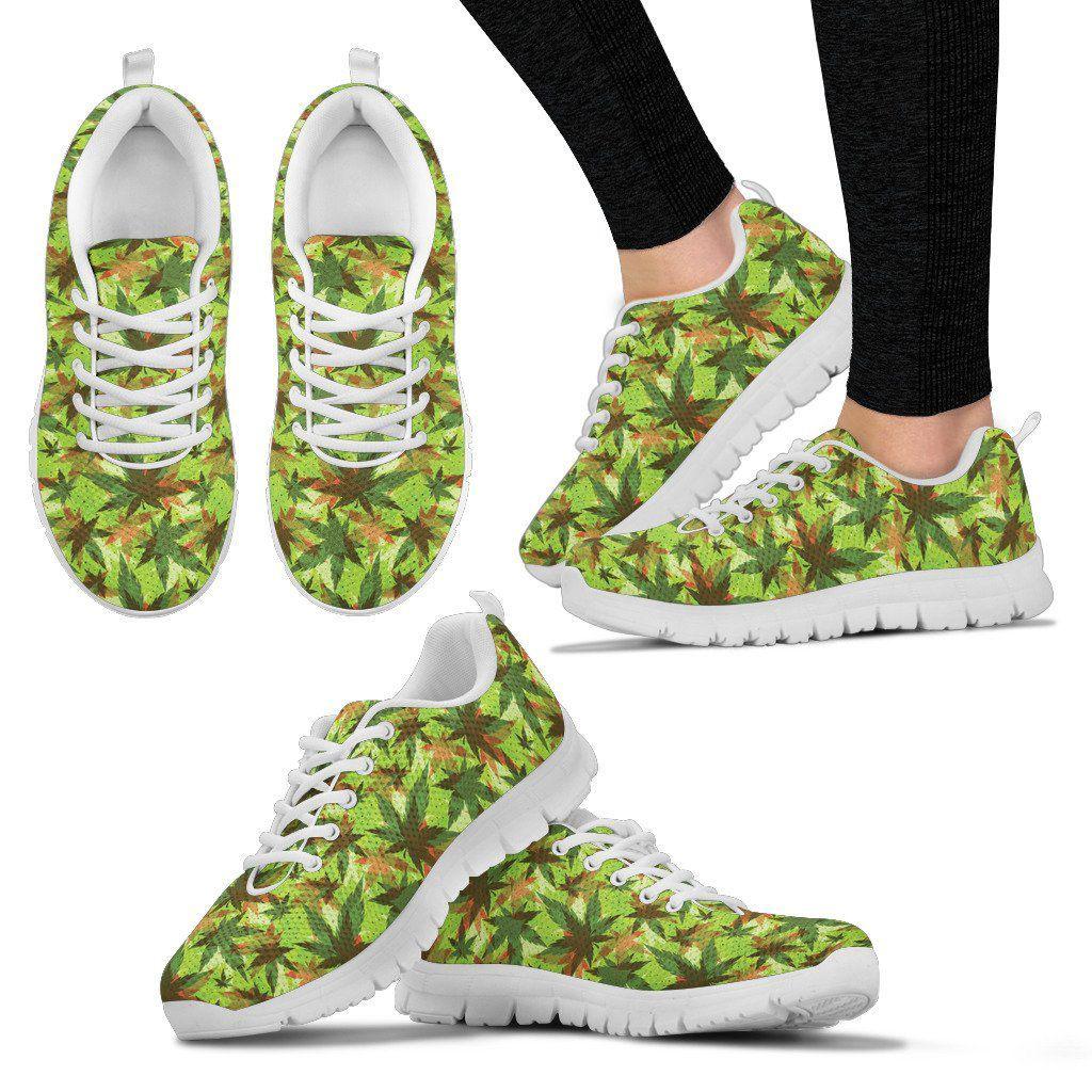 Dank Camo V2 Women and Men Sneakers - American Weedster