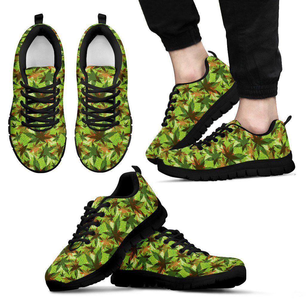 Dank Camo V2 Women and Men Sneakers - American Weedster