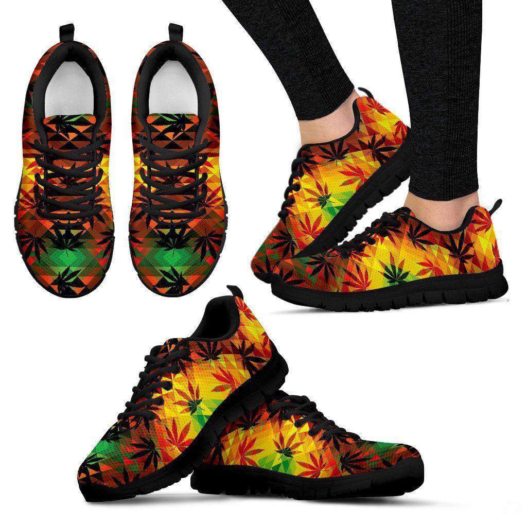Pyramid Multicolor Woman and Men Sneakers - American Weedster