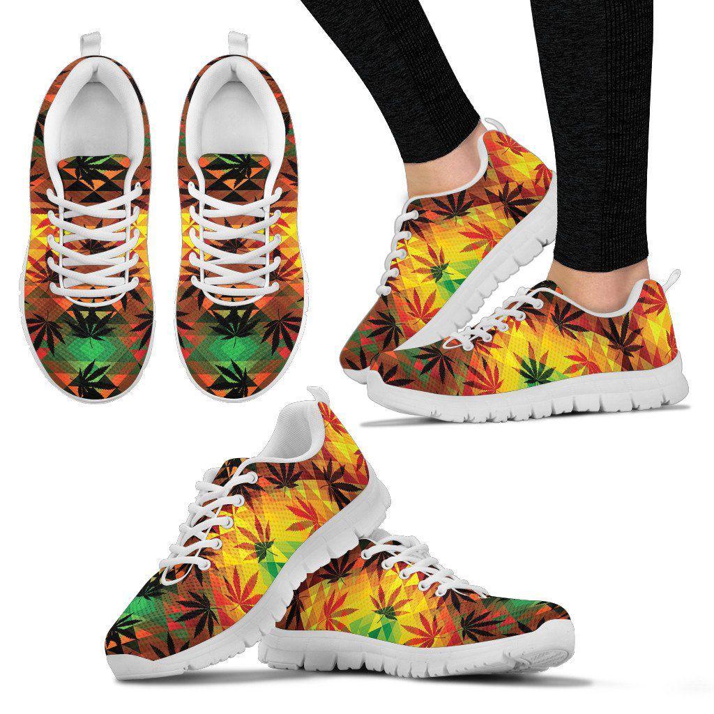 Pyramid Multicolor Woman and Men Sneakers - American Weedster