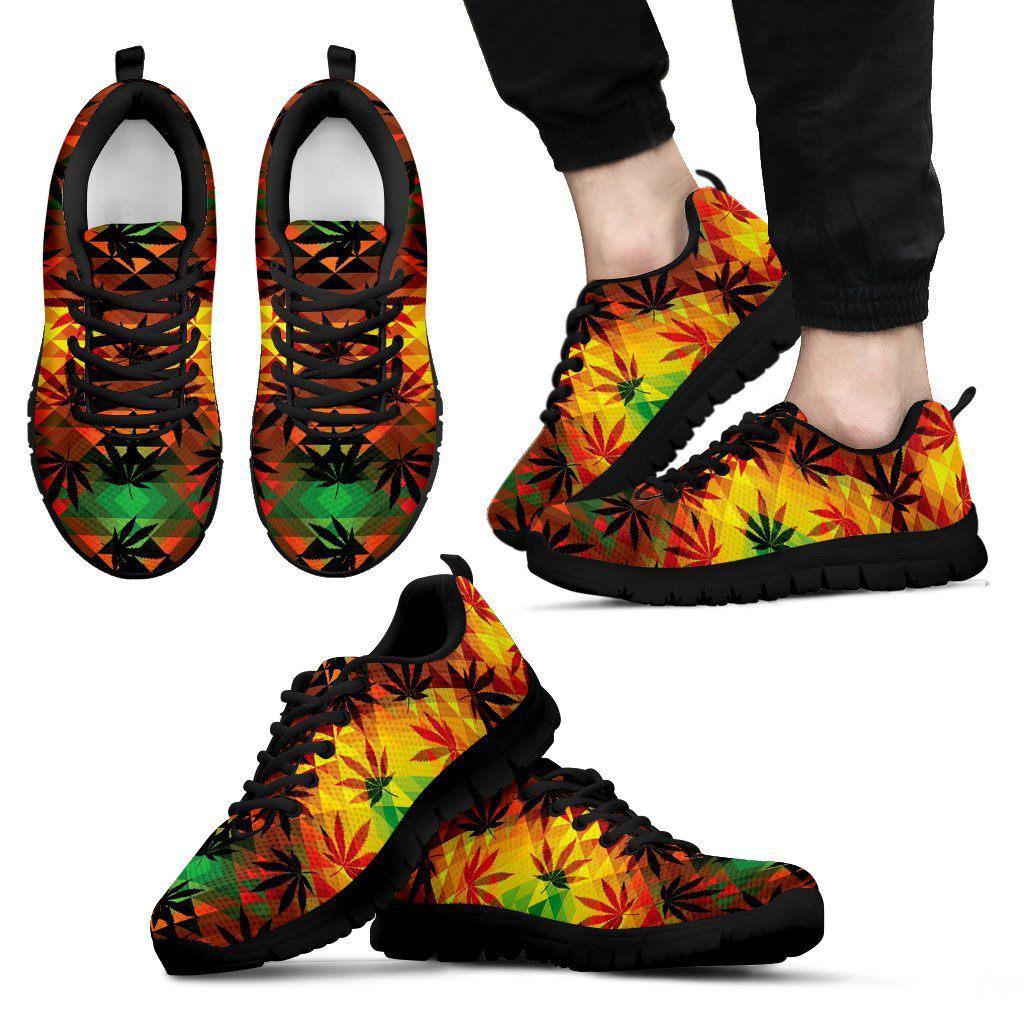 Pyramid Multicolor Woman and Men Sneakers - American Weedster