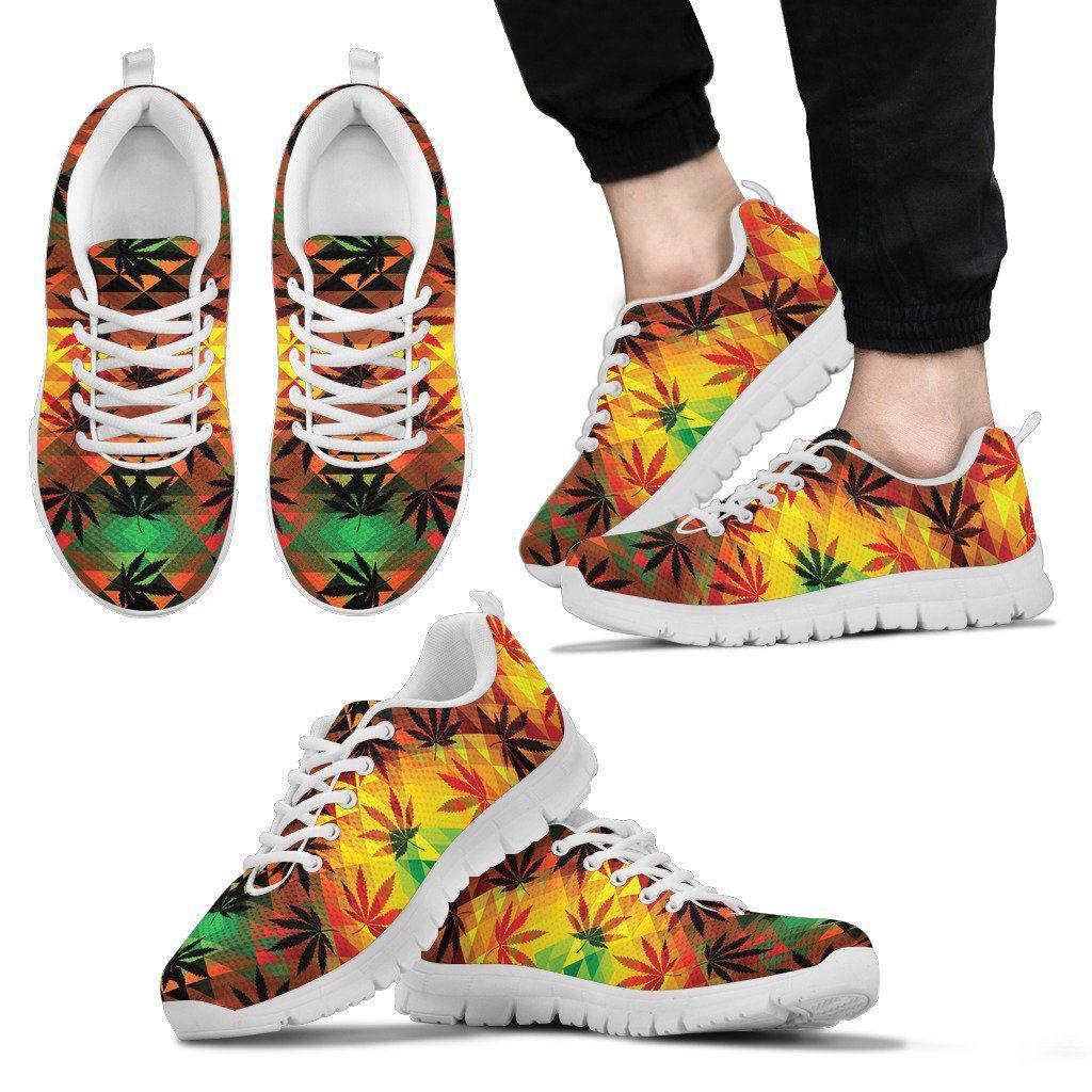 Pyramid Multicolor Woman and Men Sneakers - American Weedster