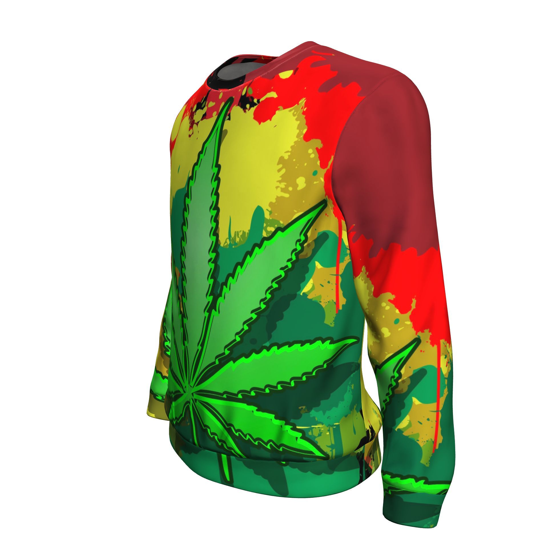 Colorful Dank Unisex Sweater - American Weedster