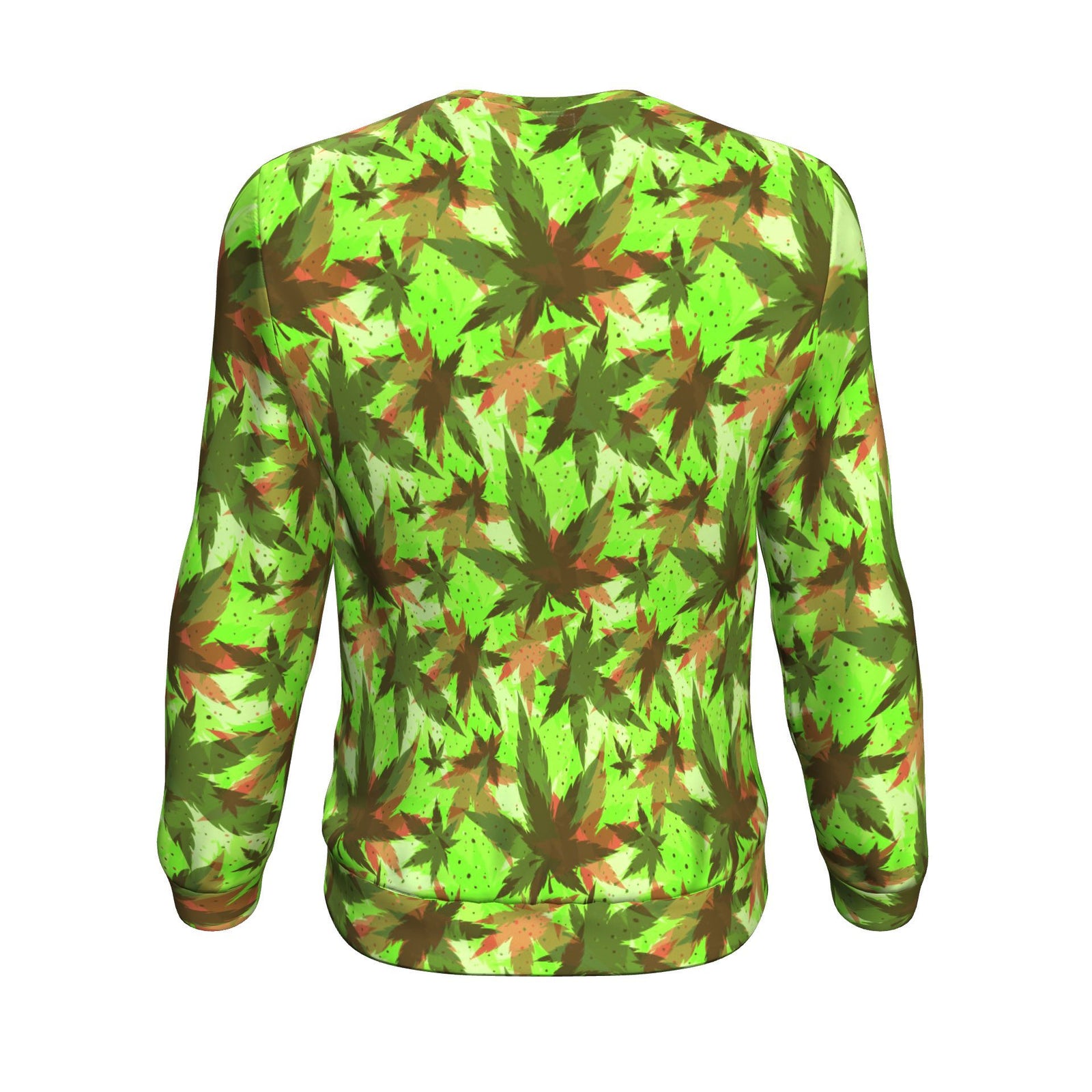 Dank Camo Unisex Sweater - American Weedster