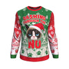 Dashing Cat Christmas Unisex Sweatshirt - American Weedster