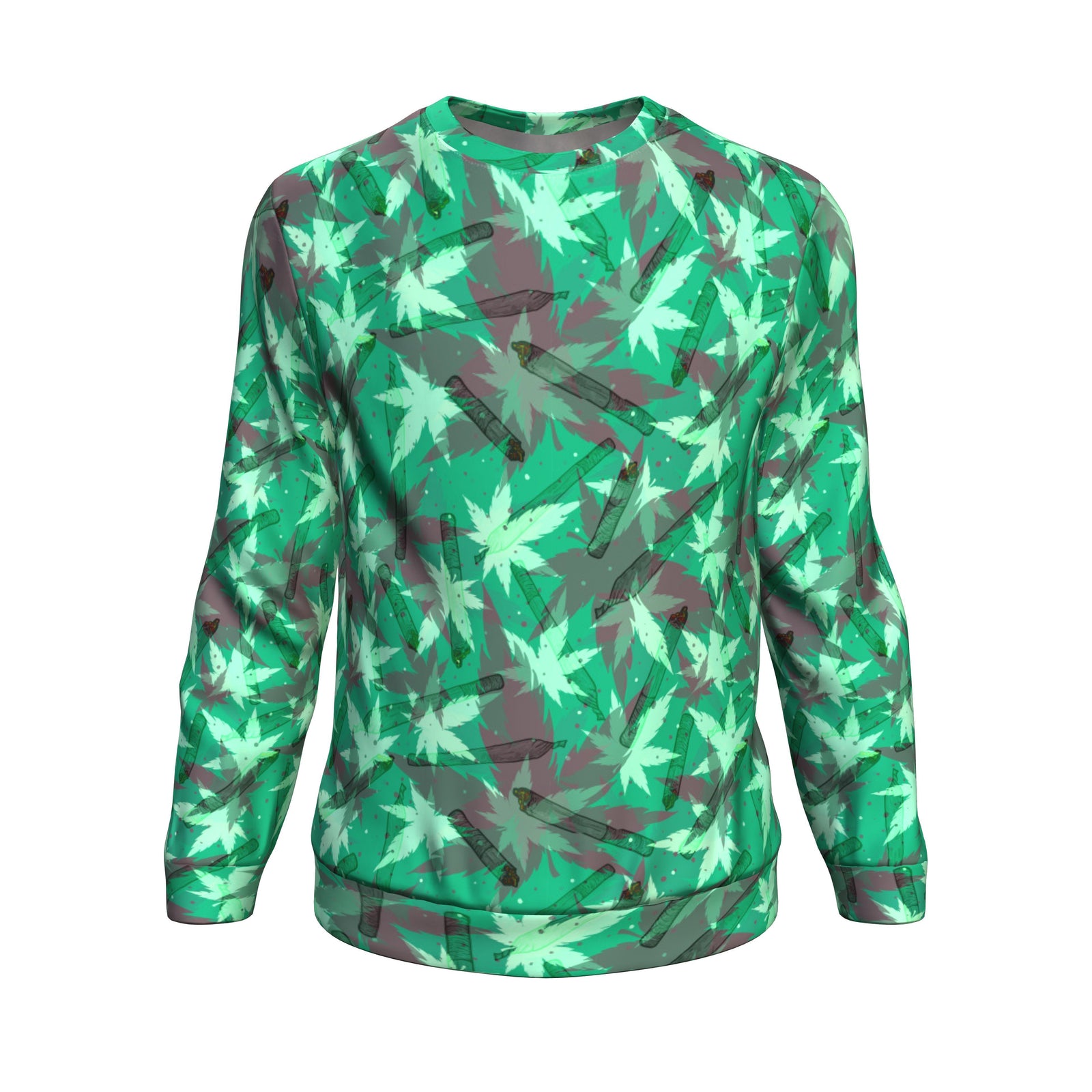 Fade Camo Unisex Sweater - American Weedster