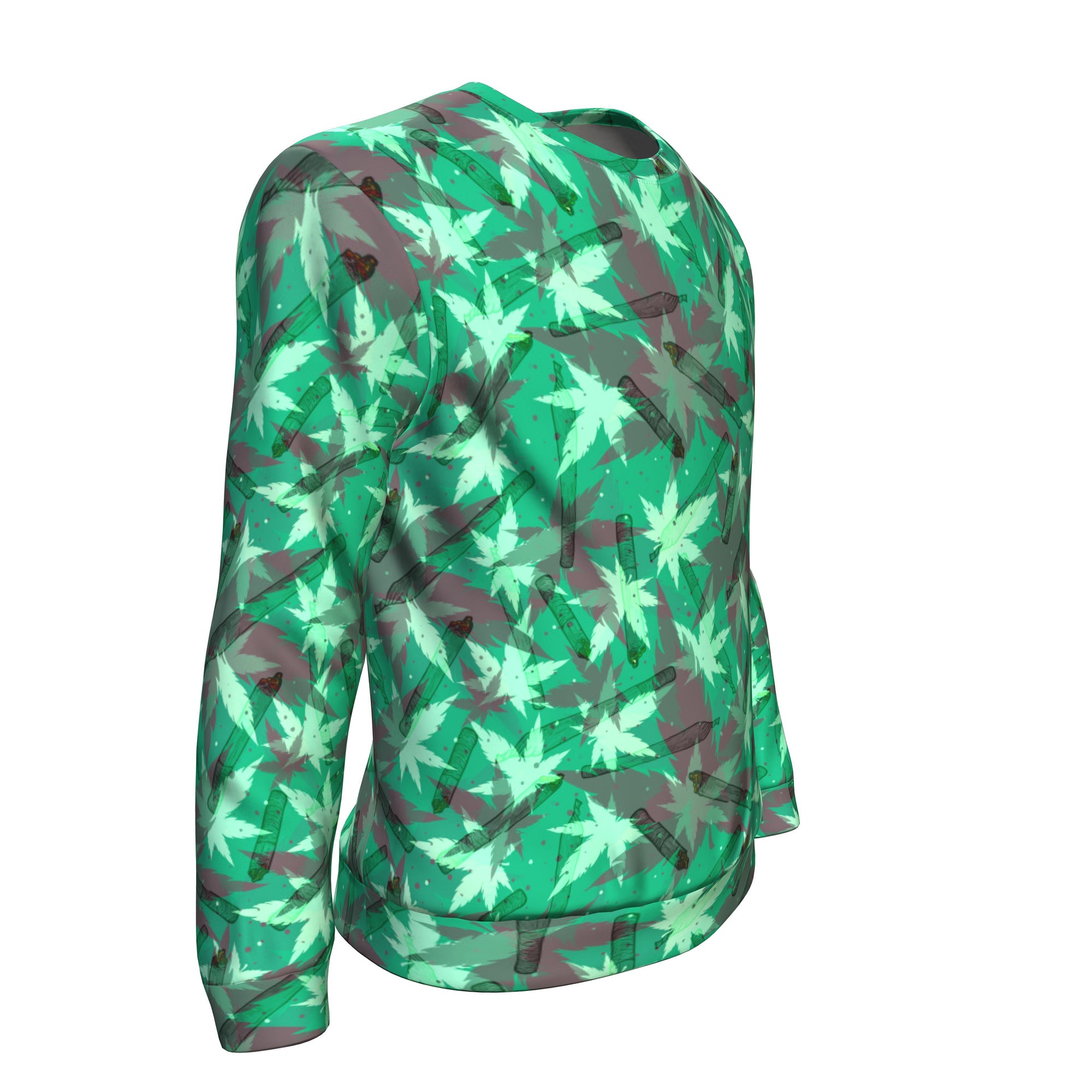 Fade Camo Unisex Sweater - American Weedster
