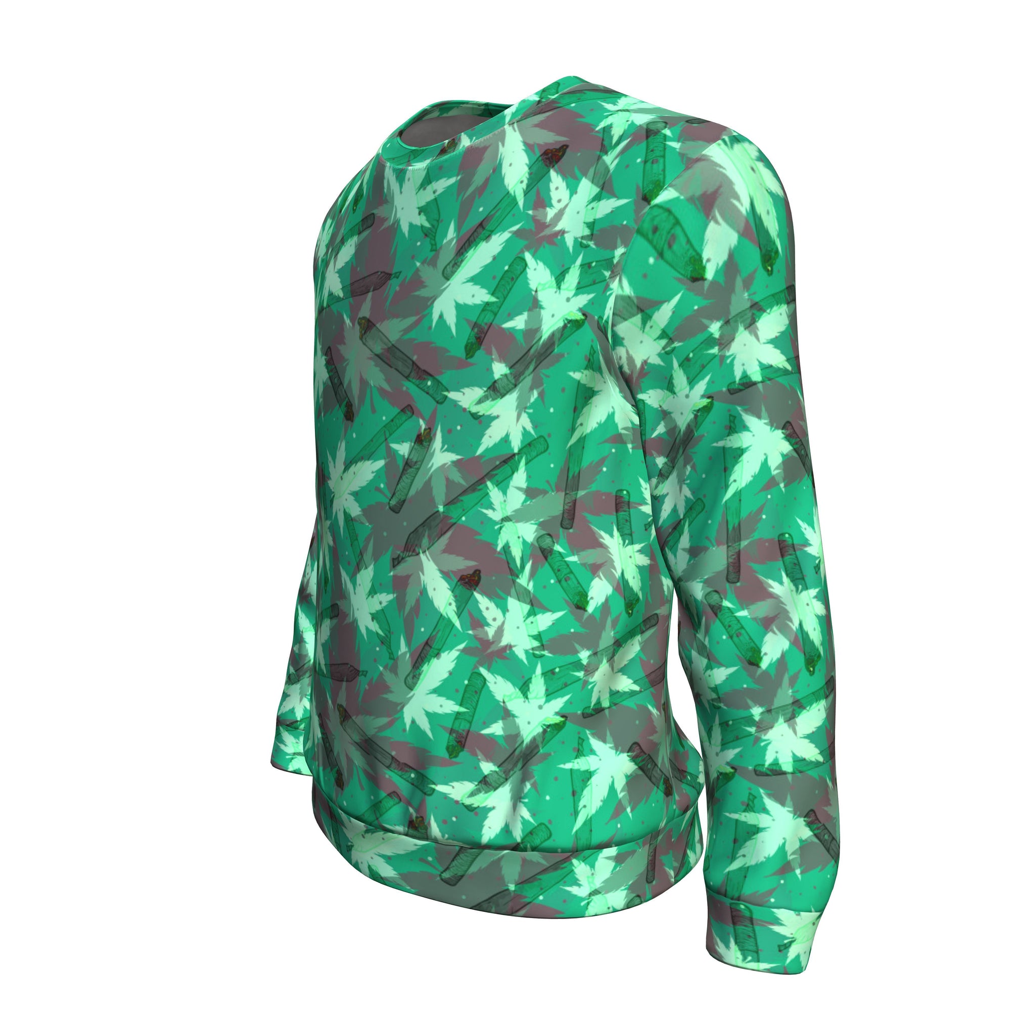 Fade Camo Unisex Sweater - American Weedster