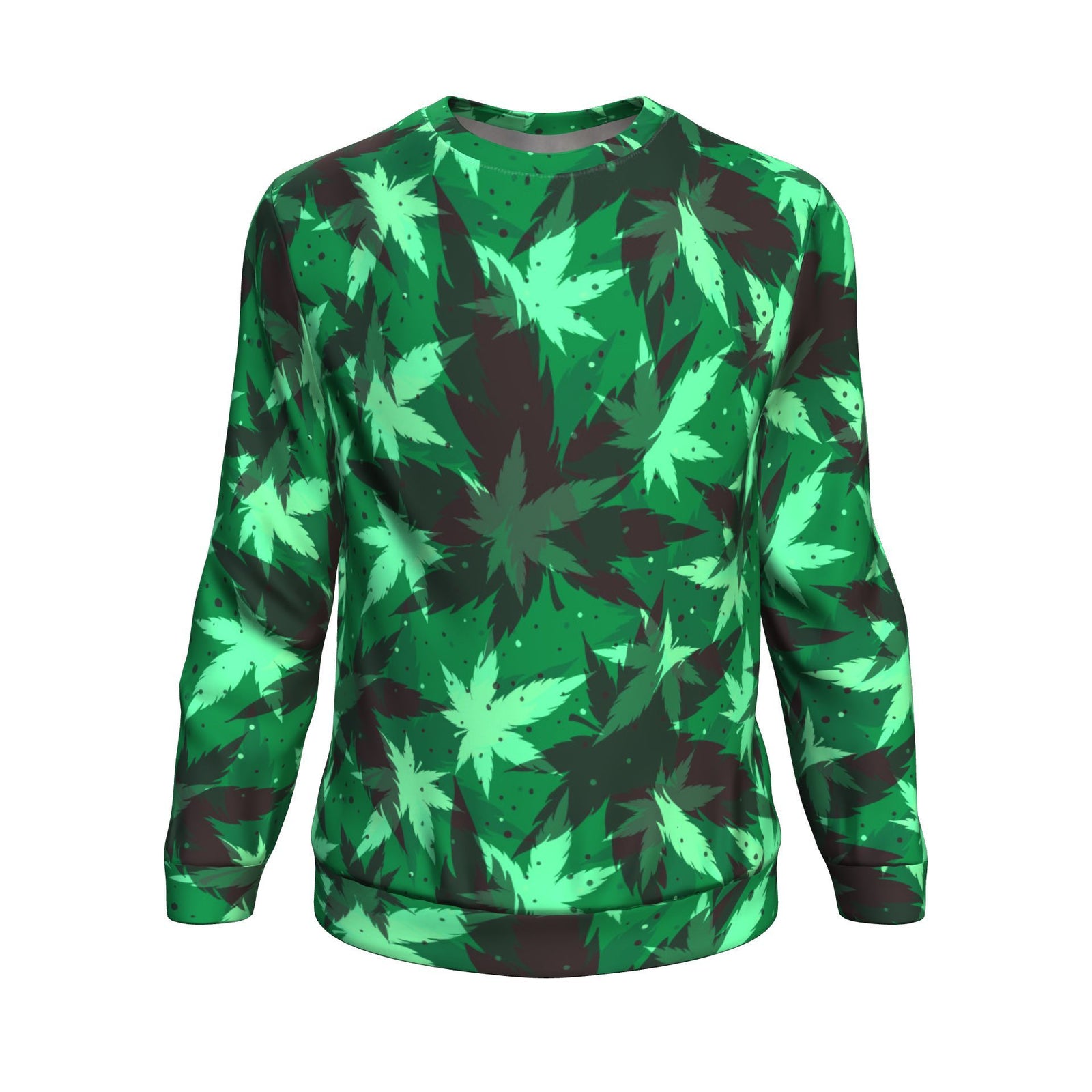 Kush Camo Unisex Sweater - American Weedster