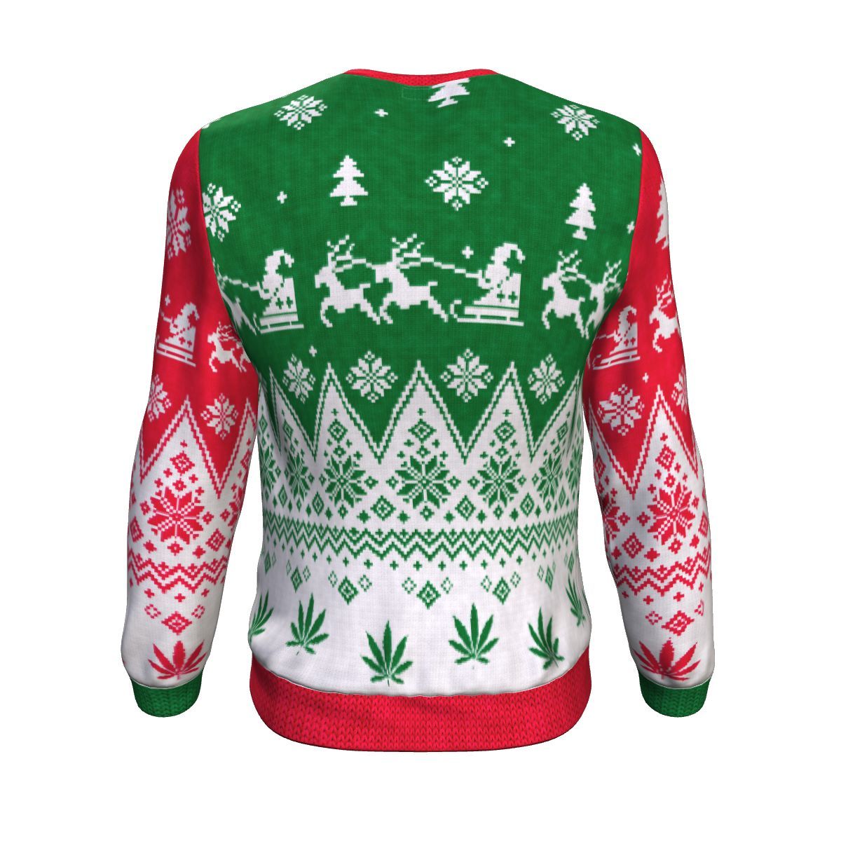 Let's Get Baked Christmas Unisex Sweatshirt - American Weedster