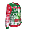 Let&#39;s Get Baked Christmas Unisex Sweatshirt - American Weedster