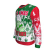 Let&#39;s Get Baked Christmas Unisex Sweatshirt - American Weedster