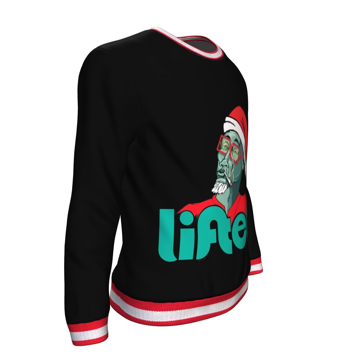 Lifted Male Black Christmas Sweatshirt - American Weedster