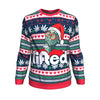 Lifted Male Ugly Christmas Sweatshirt - American Weedster