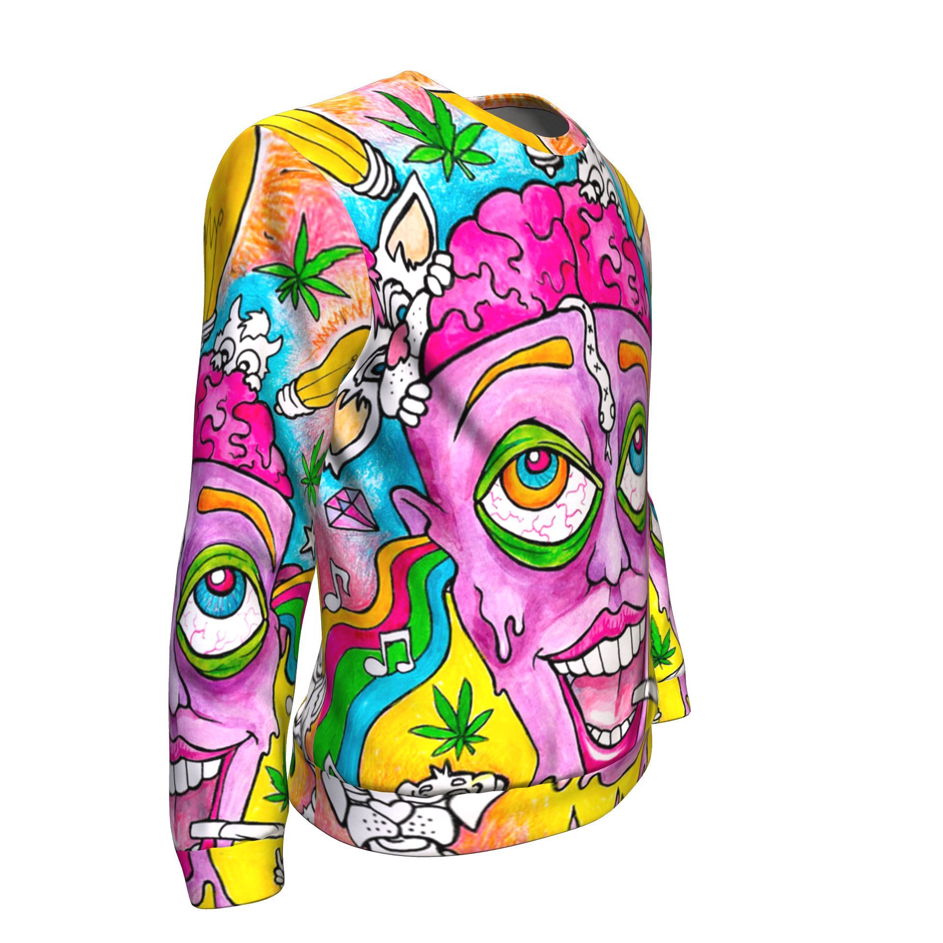 Lifted Purple Haze Unisex Sweater - American Weedster